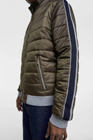 PUFFER JACKET WITH SIDE TAPING